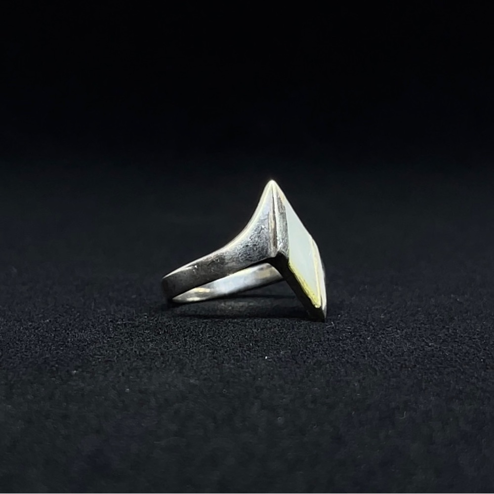 STERLING SILVER COCKTAIL RING - Picture 2 of 3
